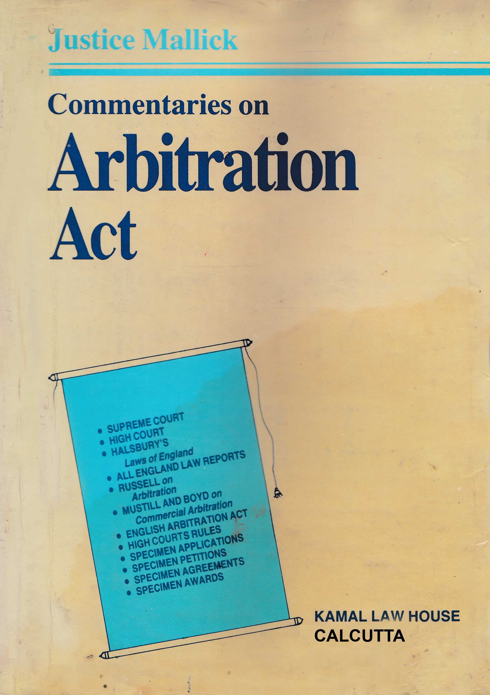 Commentaries on Arbitration Act